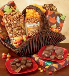 Falling Leaves Basket