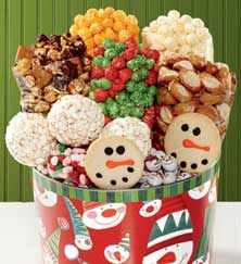 Popcorn Snowman Snack Assortment