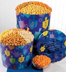Spin the Dreidel Popcorn Tins