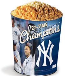 3 Gallon Yankees Commemorative Popcorn Tin*