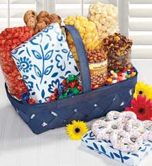 Spring Batik Basket
