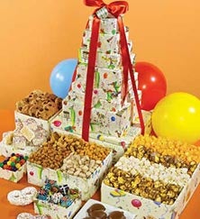 Hoppy Birthday Frog Tin and Tower