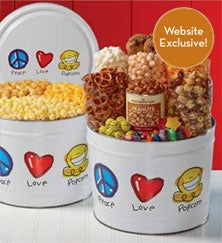 Peace, Love & Popcorn Snack Pack