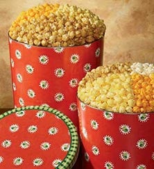 Holly Dots Popcorn