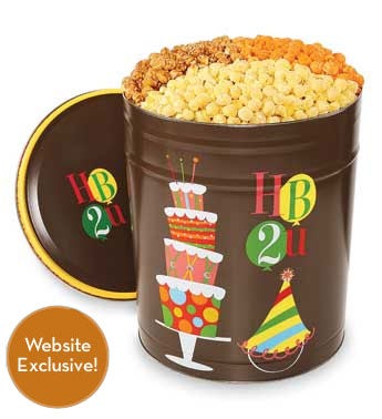 HB2U Popcorn Tins