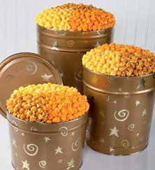 Gold Stars & Swirls Popcorn