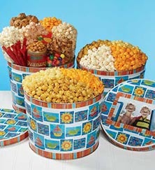 Summertime Popcorn Tins