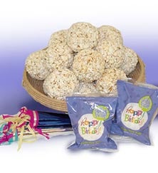 Happy Birthday Popcorn Balls