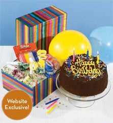 Birthday Party Cake Stack