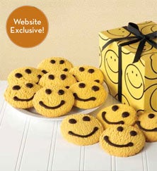 Smiley Face Butter Cookies