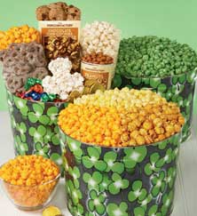 Shamrock Family Pack and Popcorn Tin