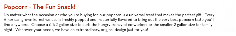 Popcorn Tins